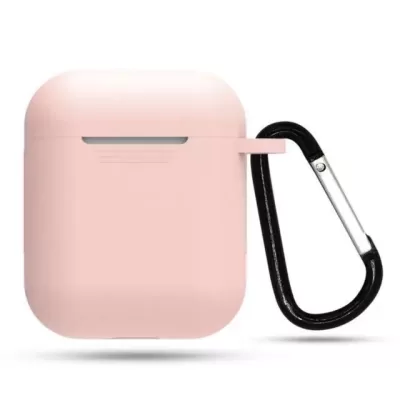 Чехол AirPods Silicone Case (Pink Sand)