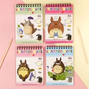 Блокнот "Scratch note Totoro" 14x10 см