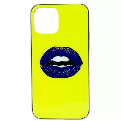 Чехол iP 13 Pro Max 2You Glass (Lips)