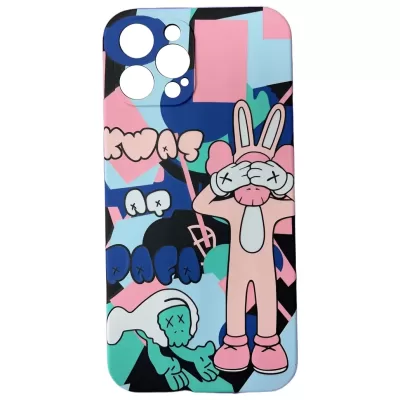 Чехол iP 12 Pro Max Luxo (Кавс Кролик(J114))