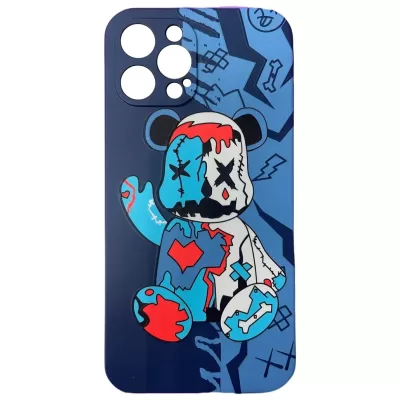 Чехол iP 12 Pro Max Luxo (Кавс Франкенштейн(J106))