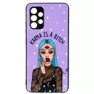 Чехол Sams A32 2You Glass (Karma is a Bitch)