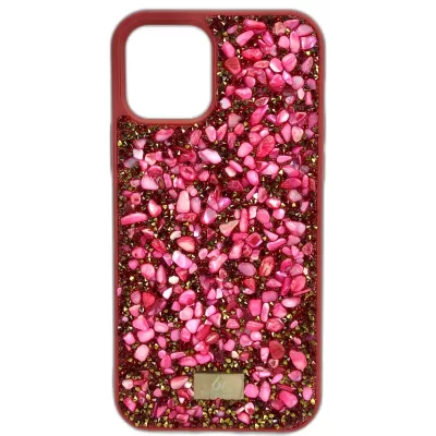 Чехол iP 12 Pro Max Rock Stone (Red)