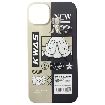 Чехол iP 14 Plus Luxo (Кавс Серый(J65))