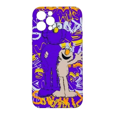 Чехол iP 12 Pro Max Luxo (Кавс Фиолетовый)