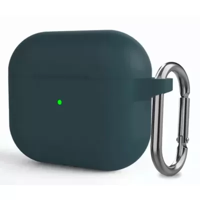 Чехол AirPods 3 Silicone Case (Dark Green)