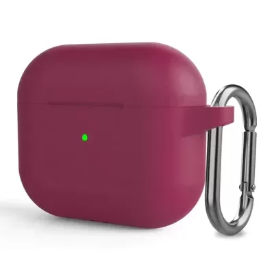 Чехол AirPods 3 Silicone Case (Rose Red)