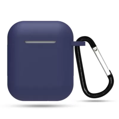 Чехол AirPods Silicone Case (Midnight Blue)