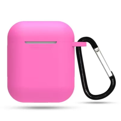 Чехол AirPods Silicone Case (Rosa Rugosa)