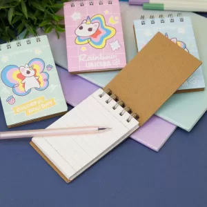 Блокнот (А7) "Unicorn cake", blue