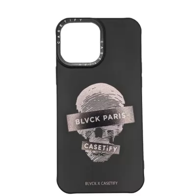 Чехол iP 13 Pro Max CSTF Relief (Black Paris)