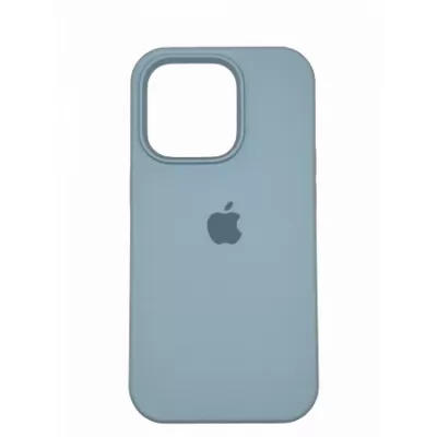 Чехол для iPhone 13 PRO Apple Silicone Case Simple (Нежно-голубой)
