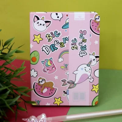 Блокнот (A6) «Dreams pink dolphin» (10,5 х 14,5)