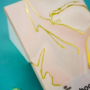 Блокнот (А5) «Golden marble», pink (14,5*21)