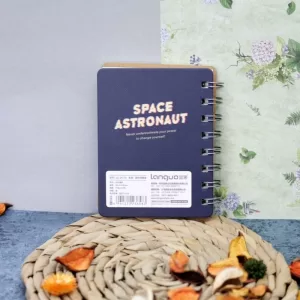 Блокнот (A7) «Astronaut cloud», black (8.4*11)