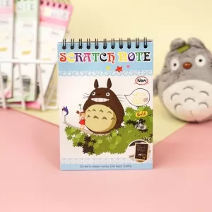 Блокнот "Scratch note Totoro" 14x10 см