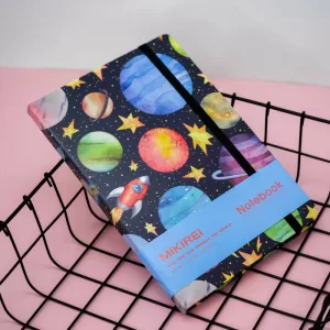 Блокнот (A5) «Planets», black (14,5*21)