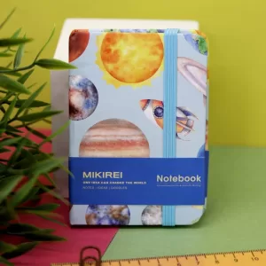 Блокнот (A7) «Planets», blue (7,5 х 10,5)