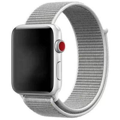 Ремешок для Apple Watch 38mm COTEetCI Magic tape (Gray)