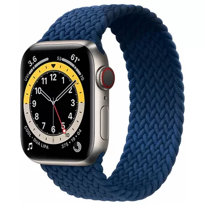 Ремешок Apple Watch Braided Solo Loop 38-40mm (S) (Blue)