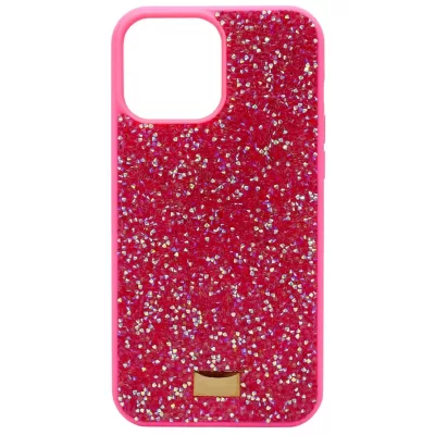 Чехол iP 13 Pro Rock Diamond (HotPink)