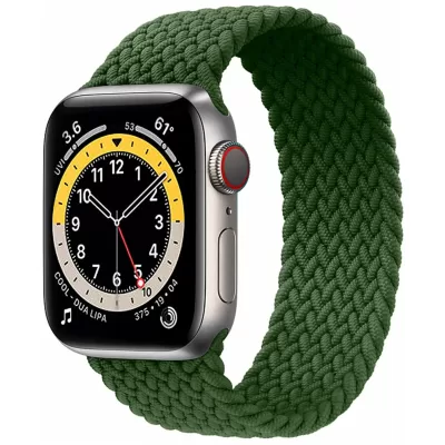 Ремешок Apple Watch Braided Solo Loop 42-44mm (M) (Green)