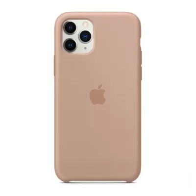 Чехол для iPhone 12 / 12 Pro Apple Silicone Case 360 (Пудровый)