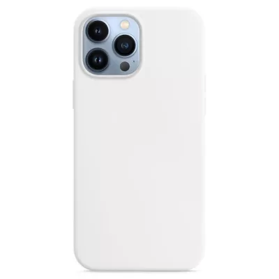 Чехол для iPhone 13 PRO Apple Silicone Case Simple (Белый)
