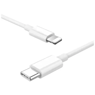 Кабель Type-C/Lightning Lux 1m копия (Белый)