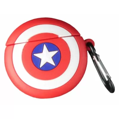 Чехол для AirPods Pro Color Mix (Captain America)