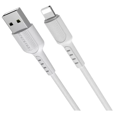 Кабель USB/Lightning Borofone BX16 (1м), белый