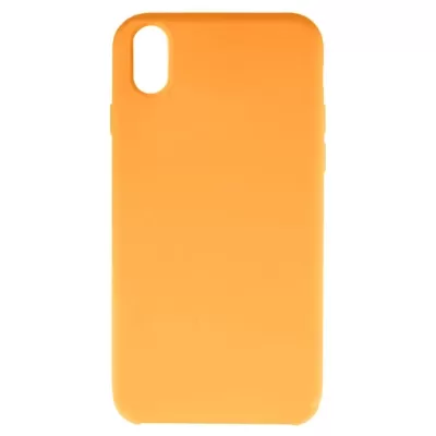Чехол для iPhone XS Silicone Case (Оранжевый)