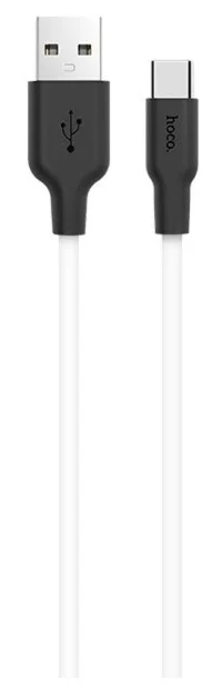 orig (7) Кабель USB/Type-C Hoco X21 (1м) белый-черный