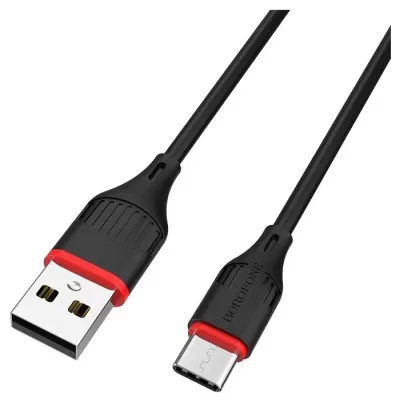 Кабель USB/Type-C Borofone BX17 (1м), черный