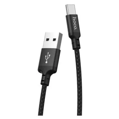 Кабель USB/Type-C Hoco X14 (2м), черный
