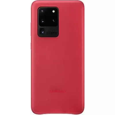 Чехол Sams S20 Ultra Silicone Case Logo (Красный(1))