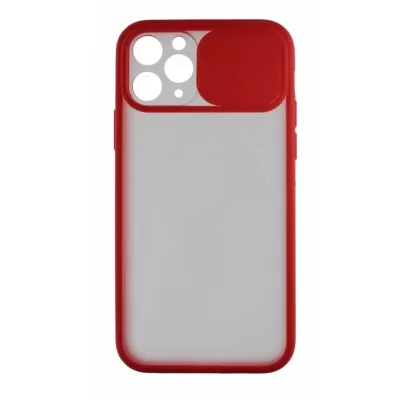 Чехол для iPhone 11Pro Max Camera protection силикон (Красный)