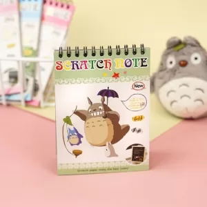 Блокнот "Scratch note Totoro" 14x10 см
