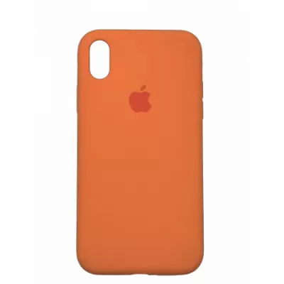 Чехол для iPhone XR Silicone Case (Оранжевый)