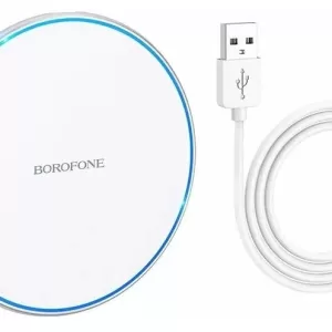 Беспроводное ЗУ Borofone BQ3 Pro 15W Type-C, белая
