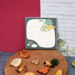 Блок для заметок «Cute dino», white