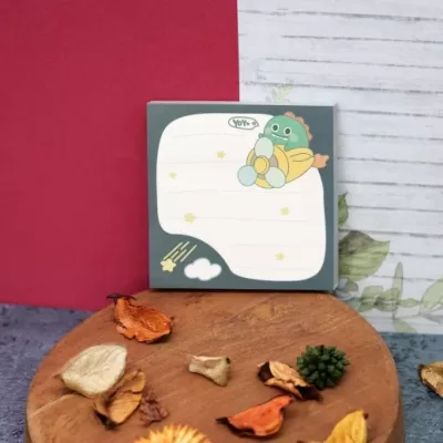 Блок для заметок «Cute dino», white