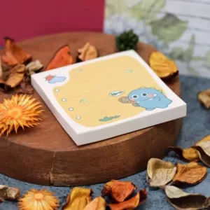 Блок для заметок «Cute dino», yellow