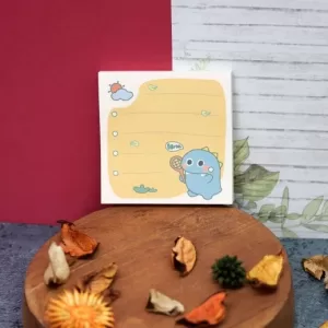 Блок для заметок «Cute dino», yellow