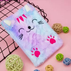 Блокнот плюшевый "Cat", fullcolor
