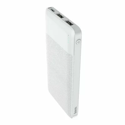 Внешний АКБ Hoco J72 10000mAh 2USB, 1Type-C, белый