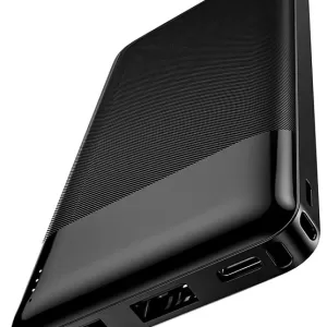 Внешний АКБ Hoco J72 10000mAh 2USB, 1Type-C, черный