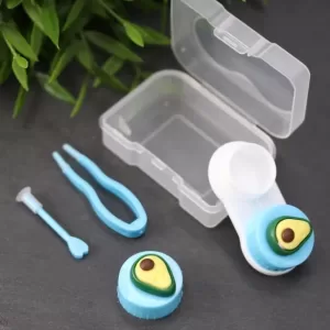 Контейнер для линз "Two avocado"