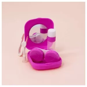 Контейнер для линз "Mini Pineapple", pink