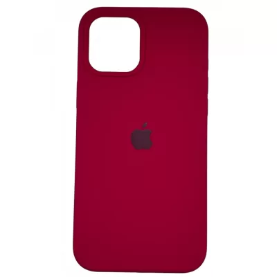 Чехол для iPhone 12 mini Apple Silicone Case 360 (Вишневый)